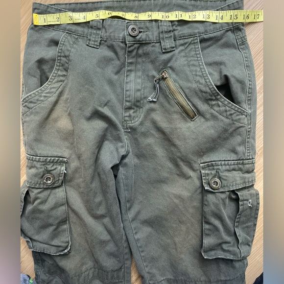 ❤️❤️Vintage U.S. Army Ultra High Waisted Semi-distressed Cargo Wide Leg Pants - Picture 9 of 12